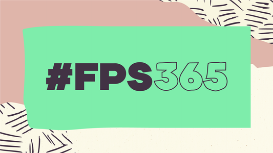#FPS365 sobre fondo verde