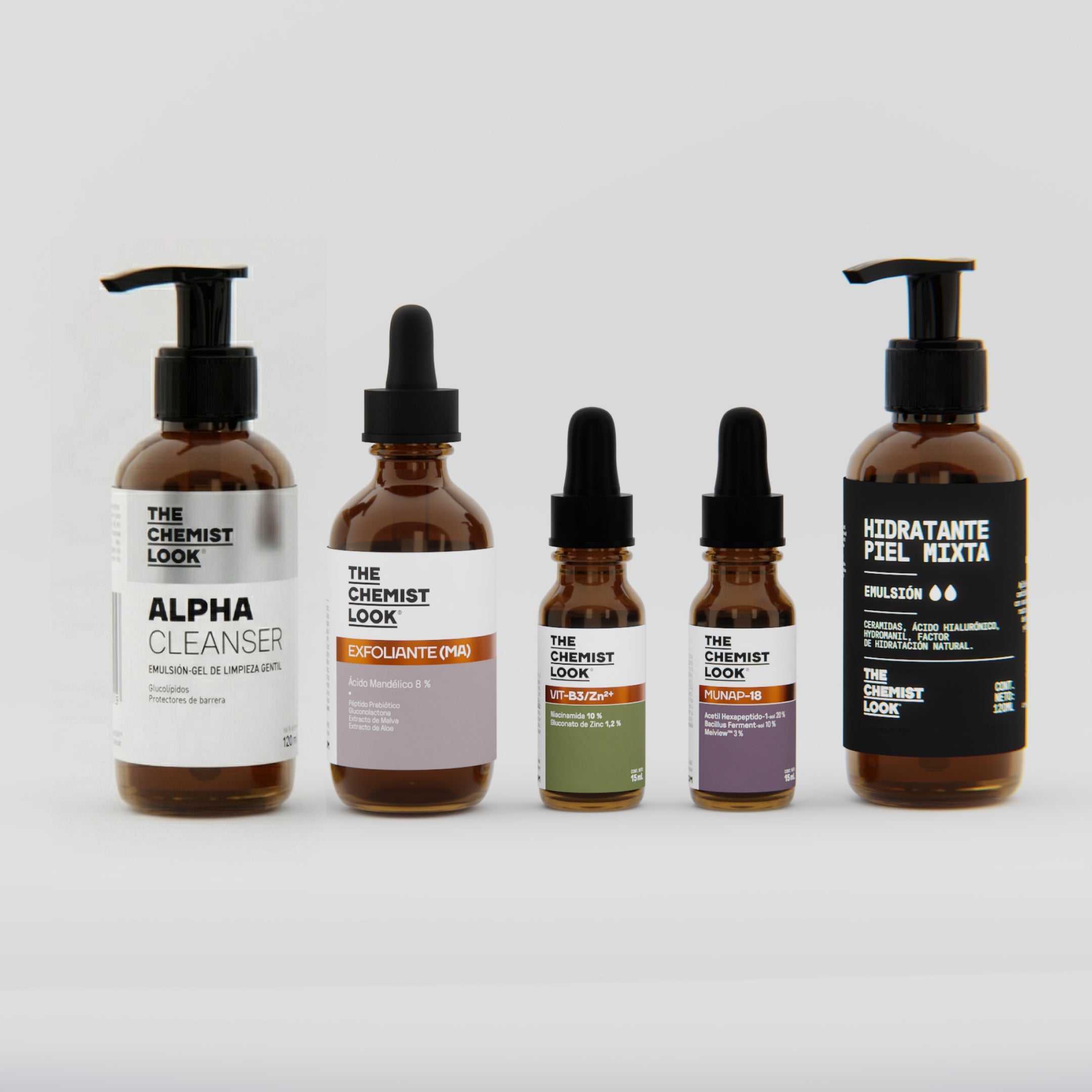RUTINA EXPERTA HOMBRES-The Chemist Look