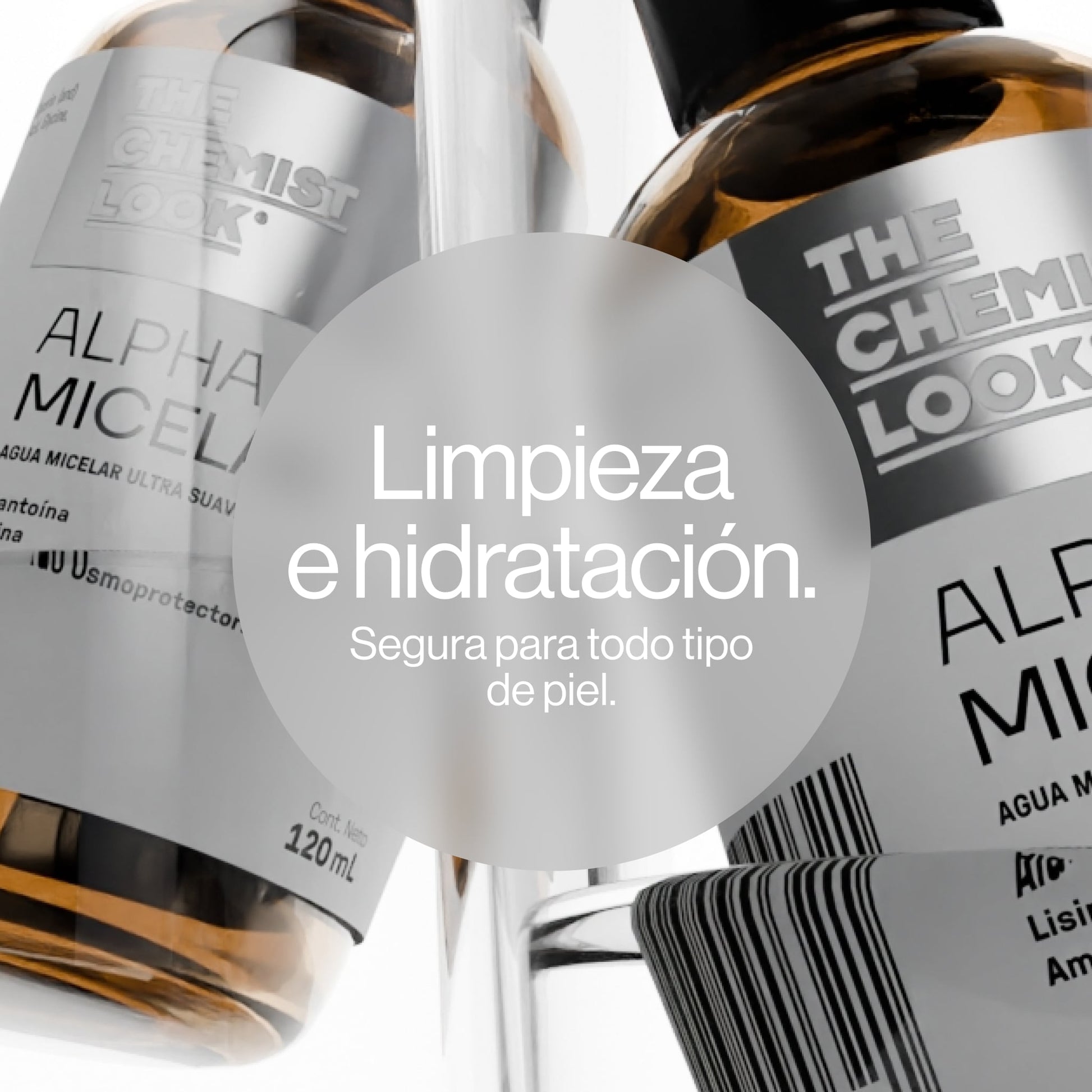 ALPHA MICELAR-Agua micelar-The Chemist Look
